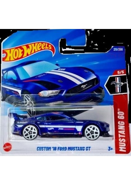 Tekli Arabalar Custom '18 Ford Mustang Gt HYY94 (Mustang 60)