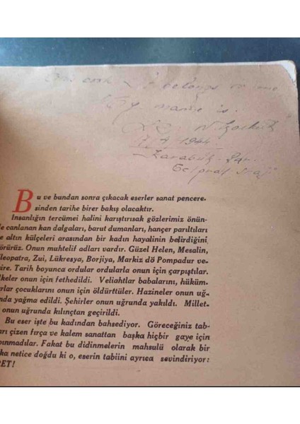 Taclı Fahıseler 1944 Basım Resat Ekrem Cok Nadir Kapak Kenarinda Kucuk Yipranma Var Harici Sayfalar Eksiksiz Temiz modelleri