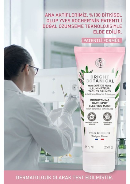 Leke Ve Kırışık Karşıtı Bitkisel Kompleks Bakım Bright Botanical-vitamin C-uyku Maskesi-75ml
