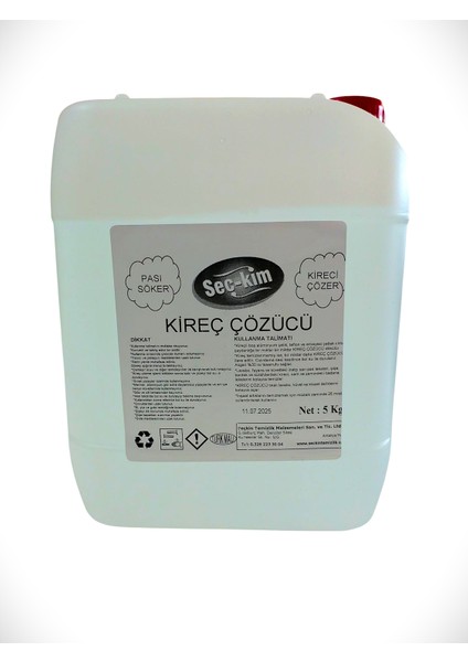 Kireç Çözücü 5 kg