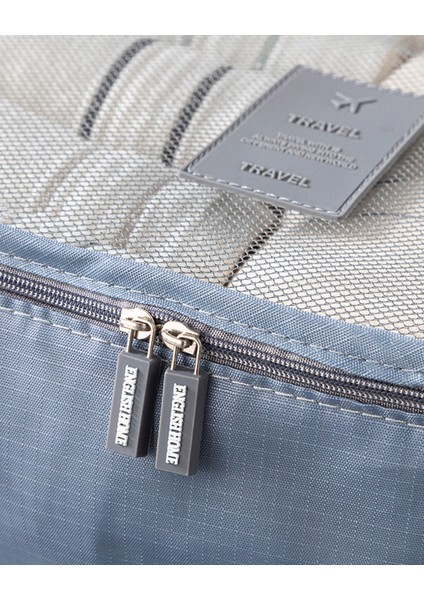 6'lı Gri Organizer Seti, Pratik ve Şık Saklama Çözümü fırsatları