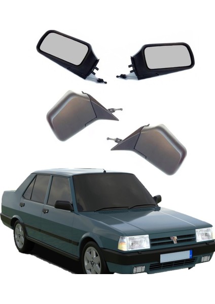 Tofaş Uyumlu Doğan Şahin Kartal Sağ + Sol Ayna Takımı 1991 - 1994