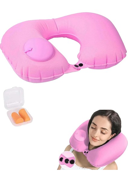 Boyun Yastığı Pembe