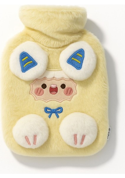 Sevimli Koyun Figürlü Sıcak Su Torbası Sarı 800ML fiyatları