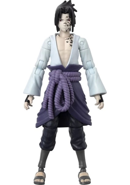 Bandai Anime Heroes Naruto Sasuke Uchiha Figür ve Aksesuar Seti 16 cm