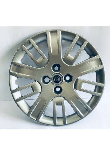 ✔ Fiat Doblo 15" Jant Kapağı Takımı (4 Adet) Mavi Armalı F002