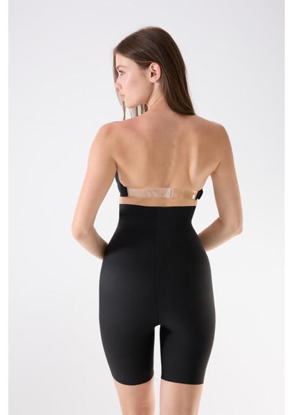 Imaj K046 Hafif Sıkılaştırıcı ve Toparlayıcı Lazer Kesim Şort Korse Siyah Renk fırsatları