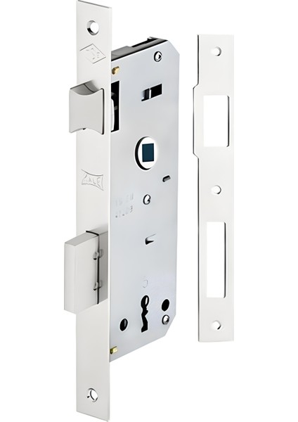 Köşeli 40 mm 1 Anahtarlı Oda Iç Kapı Kilidi Dayanıklı Metal Gövde Ahşap Kapılar Için Gömme Kilit fırsatları