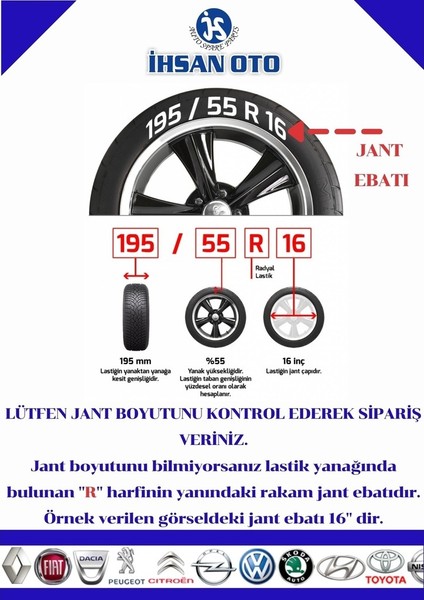 Dacia Jant Kapağı 15" Takım (4 Adet) 6001547434 Tisa D002 fiyatları