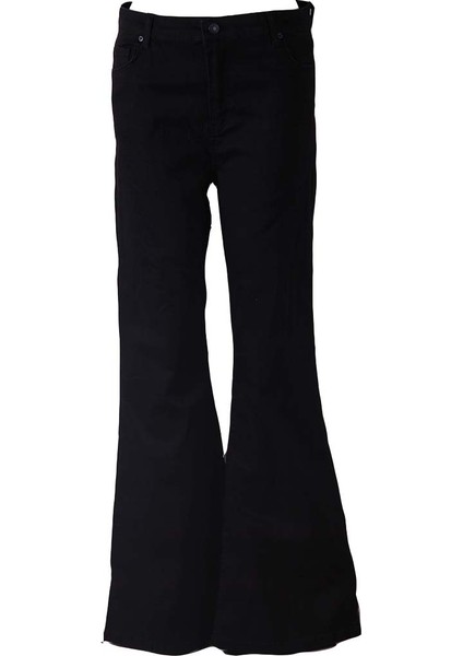 Siyah Kadın Jean Pantolon