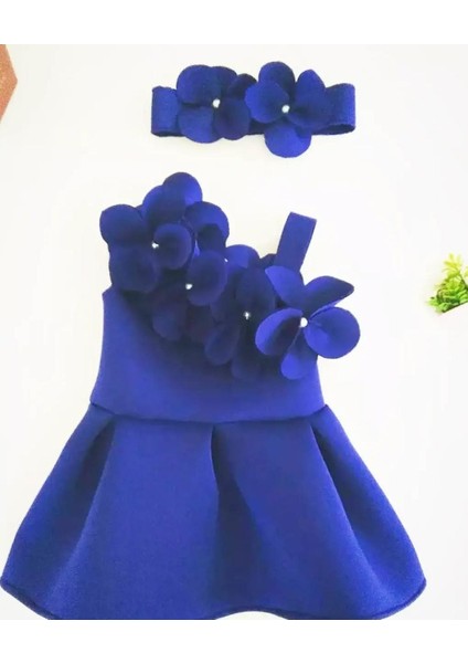 Kız Çocuk Çiçekli Bandanalı Doğum Günü Düğün Nişan Bebek Kınası Abiye/elbise fiyatları