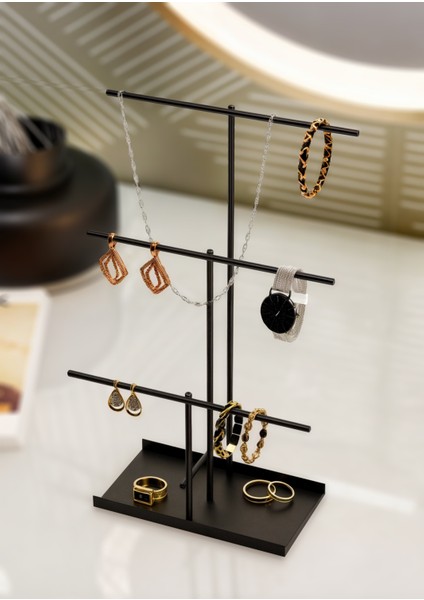 Şık Siyah Takı Düzenleyici, Takı Standı ve Organizer fiyatları