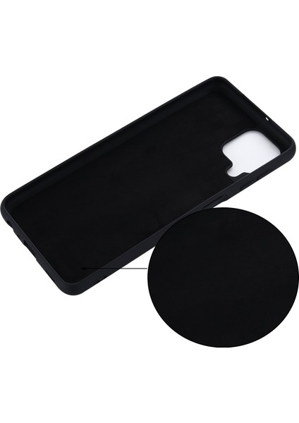 Yumuşak Silikon Cep Telefonu Arka Kılıf Kapak Kabuğu ve Kordon Samsung Galaxy A22 4g (Ab Sürümü)-Siyah (Yurt Dışından) fırsatları