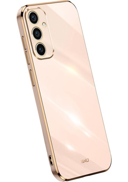 Xınlı Samsung Galaxy A55 5g Kılıf Yumuşak Tpu Darbeye Dayanıklı Telefon Arka Kapağı-Pembe (Yurt Dışından)