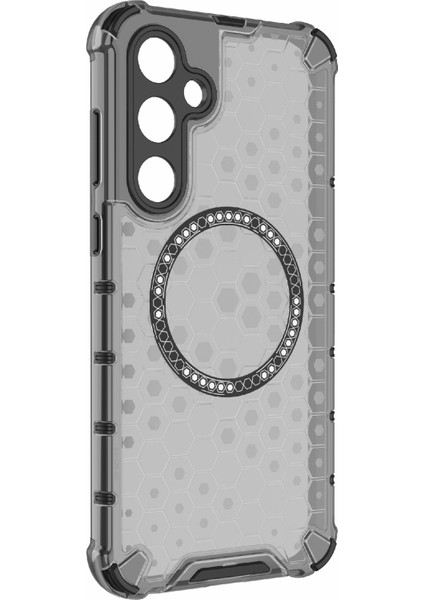 Samsung Galaxy A35 5g Manyetik Kılıf Petek Isı Dağılımı Tpu+Pc Telefon Kılıfı-Gri (Yurt Dışından) fırsatları