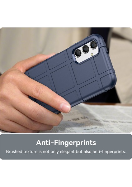 Samsung Galaxy A24 4g Için Düşmeye Dayanıklı Tpu Telefon Kılıfı (162,1 x 77,6 x 8,3 Mm) Sağlam Kare Izgara Dokulu Telefon Kılıfı-Mavi (Yurt Dışından) indirimleri