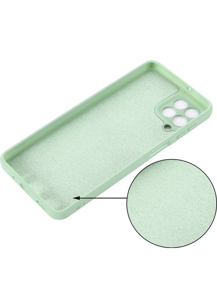 Samsung Galaxy M53 5g Kayışı Anti-Düşme Sıvı Silikon Hafif Kılıf Yumuşak Mikrofiber Astar Koruyucu-Yeşil (Yurt Dışından) fırsatları