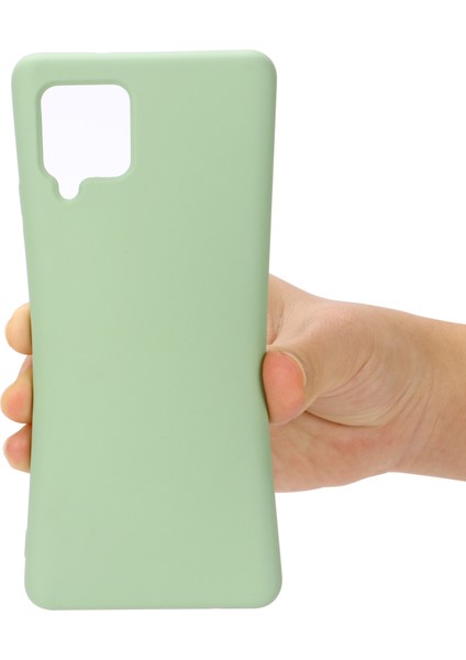Yumuşak Silikon Cep Telefonu Arka Kılıf Kapak Kabuğu ve Kordon Samsung Galaxy A22 4g (Ab Sürümü)-Yeşil (Yurt Dışından) fiyatları