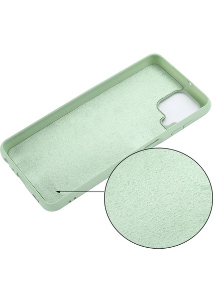 Yumuşak Silikon Cep Telefonu Arka Kılıf Kapak Kabuğu ve Kordon Samsung Galaxy A22 4g (Ab Sürümü)-Yeşil (Yurt Dışından) fırsatları