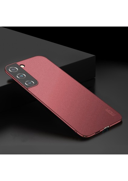 Mofı Shield Mat Serisi Samsung Galaxy S22 5g Çarpışma Önleyici Parmak Izi Geçirmez Sert Pc Telefon Kılıfı Koruyucu Kapak-Kırmızı (Yurt Dışından) fiyatları