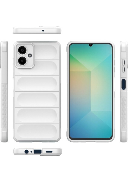 Samsung Galaxy A06 4g Kılıf Düşmeye Karşı Yumuşak Tpu Sağlam Telefon Arka Kapağı-Beyaz (Yurt Dışından) fırsatları