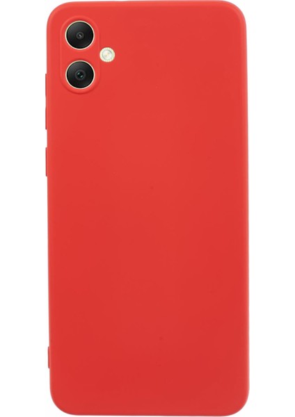 Samsung Galaxy A05 4g Tpu Kılıf Ka Telefon Kılıfı Fiber Astarlı-Kırmızı (Yurt Dışından)