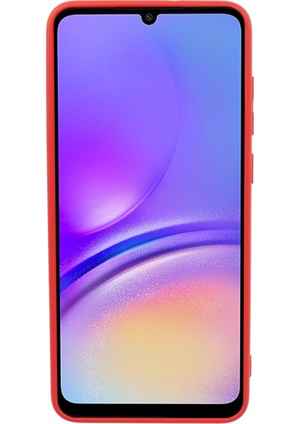 Samsung Galaxy A05 4g Tpu Kılıf Ka Telefon Kılıfı Fiber Astarlı-Kırmızı (Yurt Dışından) fiyatları
