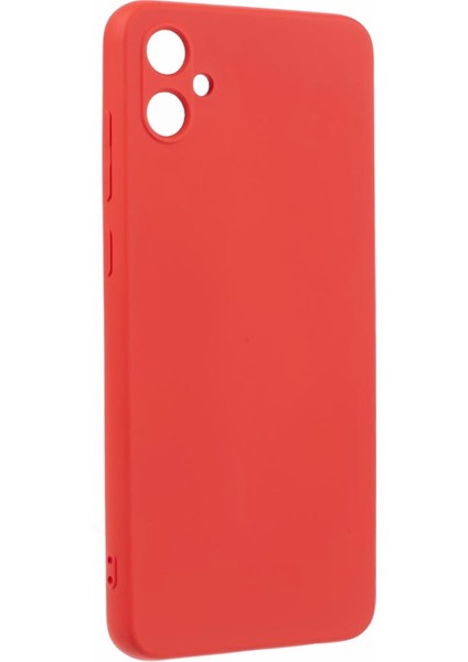 Samsung Galaxy A05 4g Tpu Kılıf Ka Telefon Kılıfı Fiber Astarlı-Kırmızı (Yurt Dışından) modelleri