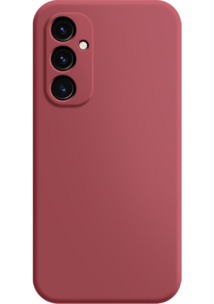 Samsung Galaxy S23 Fe Kılıf Ka Tpu Kapak Düz Kenarlı-Alıç Kırmızısı (Yurt Dışından)