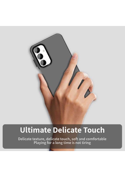 Samsung Galaxy A36 5G/A56 5g Kılıf Pc+Tpu+Pet Mat Düşmeye Karşı Dayanıklı Telefon Arka Kapağı-Siyah (Yurt Dışından) fırsatları