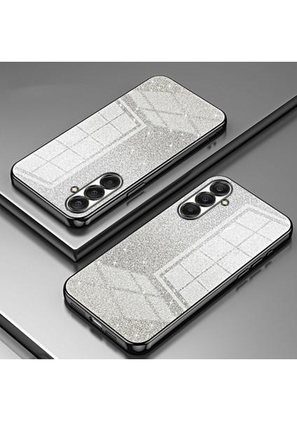 Samsung Galaxy A26 5g Kılıf Galvanik Degrade Parıltılı Tpu Telefon Kılıfı-Siyah (Yurt Dışından) indirimleri