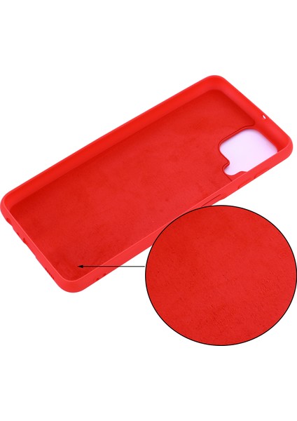Yumuşak Silikon Cep Telefonu Arka Kılıf Kapak Kabuğu ve Kordon Samsung Galaxy A22 4g (Ab Sürümü)-Kırmızı (Yurt Dışından) fırsatları
