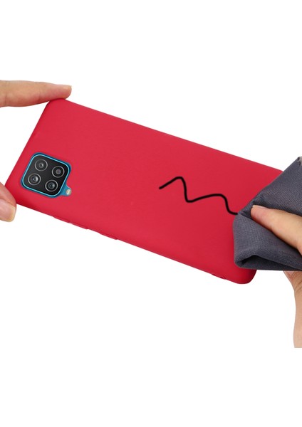 Yumuşak Silikon Cep Telefonu Arka Kılıf Kapak Kabuğu ve Kordon Samsung Galaxy A22 4g (Ab Sürümü)-Kırmızı (Yurt Dışından) indirimleri