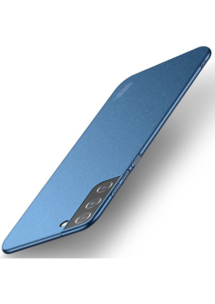 Mofı Shield Mat Serisi Samsung Galaxy S22 5g Çarpışma Önleyici Parmak Izi Geçirmez Sert Pc Telefon Kılıfı Koruyucu Kapak-Mavi (Yurt Dışından)