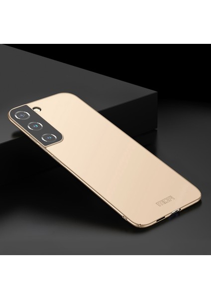 Mofı Shield Slim Sert Pc Mat Kaplama Parmak Izi Önleyici Darbeye Dayanıklı Koruyucu Kılıf Samsung Galaxy S22 5g-Altın (Yurt Dışından) fırsatları