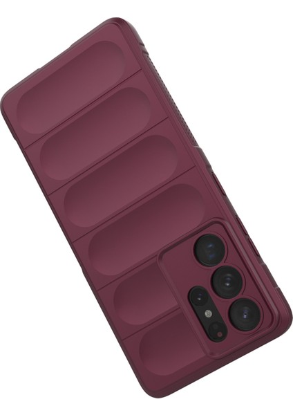 Samsung Galaxy S21 Ultra 5g Için Sağlam Telefon Kılıfı, Düşmeye Lı Hassas Kesik Tpu Kapak-Şarap Kırmızısı (Yurt Dışından) fırsatları