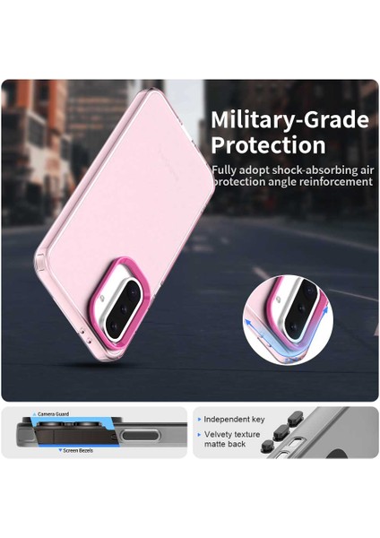 Samsung Galaxy A36 5G/A56 5g Kılıf Pc+Tpu+Pet Mat Düşmeye Karşı Dayanıklı Telefon Arka Kapağı-Kırmızı (Yurt Dışından) fiyatları