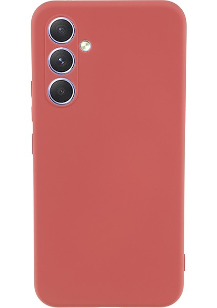 Samsung Galaxy A54 5g Telefon Tpu Kılıf Fiber Astar Ka Cep Telefonu Kılıfı-Alıç Kırmızısı (Yurt Dışından)
