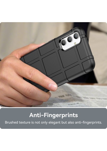 Samsung Galaxy A34 5g Için Telefon Kılıfı, Sağlam Kare Izgara Doku Darbeye Dayanıklı Yumuşak Tpu Arka Kapak-Siyah (Yurt Dışından) indirimleri