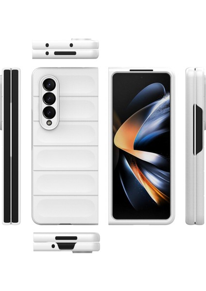 Samsung Galaxy Z Fold4 5g Telefon Kılıfı Sert Pc Darbeye Dayanıklı Kapak-Beyaz (Yurt Dışından) indirimleri