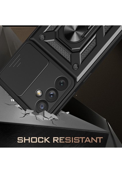 Samsung Galaxy A34 5g Darbeye Dayanıklı Tpu+Pc Kılıfı Halka Destekli Kayar Kamera Koruyucu Çizilmez Arka Kapak-Rose Goldı (Yurt Dışından) fiyatları