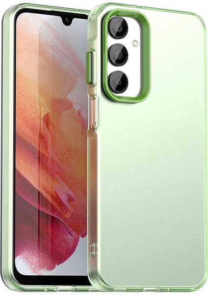 Samsung Galaxy A36 5G/A56 5g Kılıf Pc+Tpu+Pet Mat Düşmeye Karşı Dayanıklı Telefon Arka Kapağı-Yeşil (Yurt Dışından)