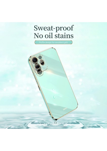 Xınlı Samsung Galaxy S24 Ultra Kılıf Elektrokaplama Çizilmez Telefon Tpu Kılıfı-Camgöbeği (Yurt Dışından) modelleri