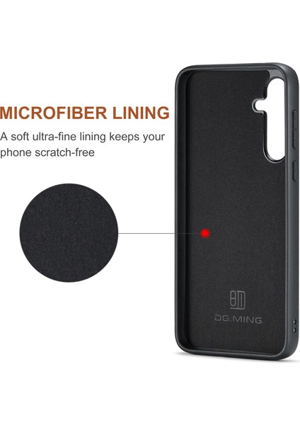 Dg.mıng M2 Serisi Samsung Galaxy A35 5g Kickstand Kılıf Çıkarılabilir Manyetik Cüzdan Telefon Kılıfı-Kahverengi (Yurt Dışından) fiyatları