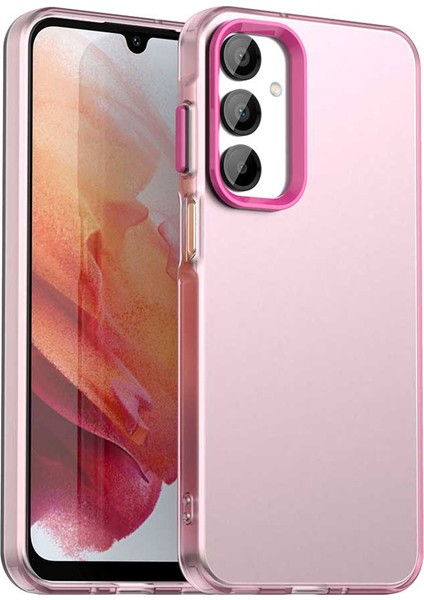 Samsung Galaxy A36 5G/A56 5g Kılıf Pc+Tpu+Pet Mat Düşmeye Karşı Dayanıklı Telefon Arka Kapağı-Kırmızı (Yurt Dışından)