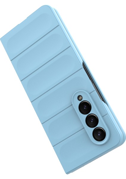 Samsung Galaxy Z Fold4 5g Telefon Kılıfı Sert Pc Darbeye Dayanıklı Kapak-Bebek Mavisi (Yurt Dışından) fırsatları