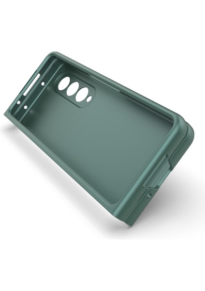 Samsung Galaxy Z Fold4 5g Telefon Kılıfı Sert Pc Darbeye Dayanıklı Kapak-Yeşil (Yurt Dışından) modelleri