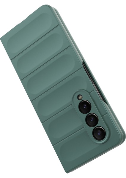 Samsung Galaxy Z Fold4 5g Telefon Kılıfı Sert Pc Darbeye Dayanıklı Kapak-Yeşil (Yurt Dışından) fırsatları