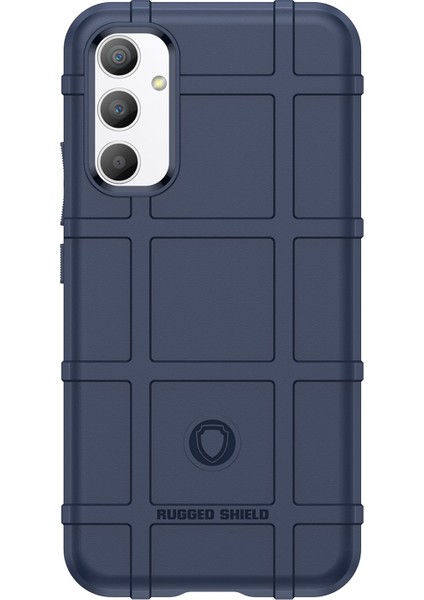 Samsung Galaxy A34 5g Için Telefon Kılıfı, Sağlam Kare Izgara Doku Darbeye Dayanıklı Yumuşak Tpu Arka Kapak-Mavi (Yurt Dışından) fiyatları