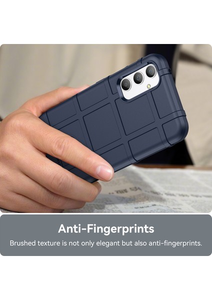 Samsung Galaxy A34 5g Için Telefon Kılıfı, Sağlam Kare Izgara Doku Darbeye Dayanıklı Yumuşak Tpu Arka Kapak-Mavi (Yurt Dışından) indirimleri